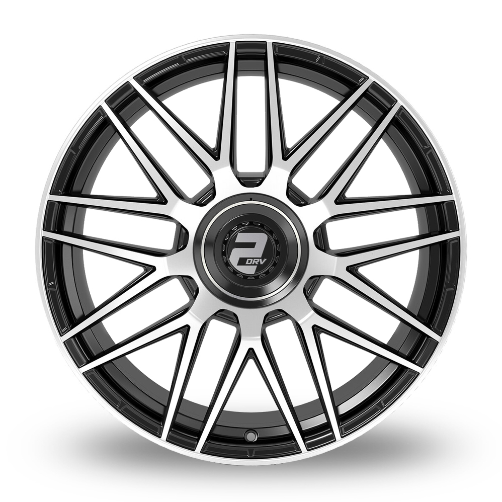 19" 2DRV WH43 Black Machined Alloy Wheels