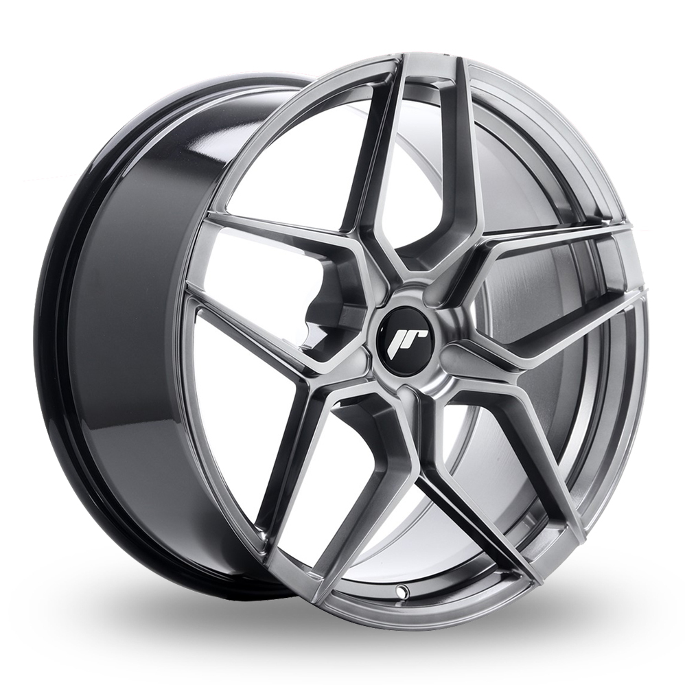 Japan Racing JR34 (9x20) (Custom Fitment) Hyper Black Alloy Wheels