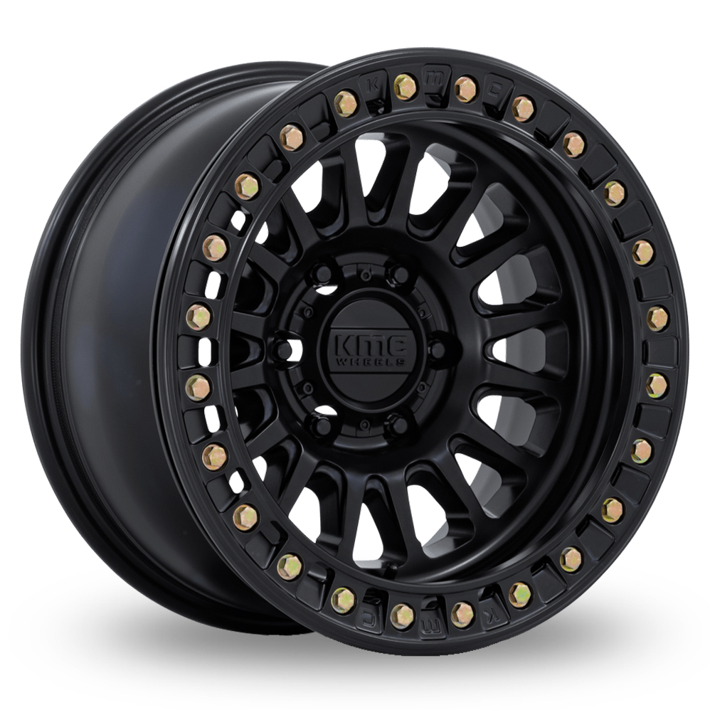 KMC KM239 Impact Beadlock (USA Warehouse) Matt Black Alloy Wheels