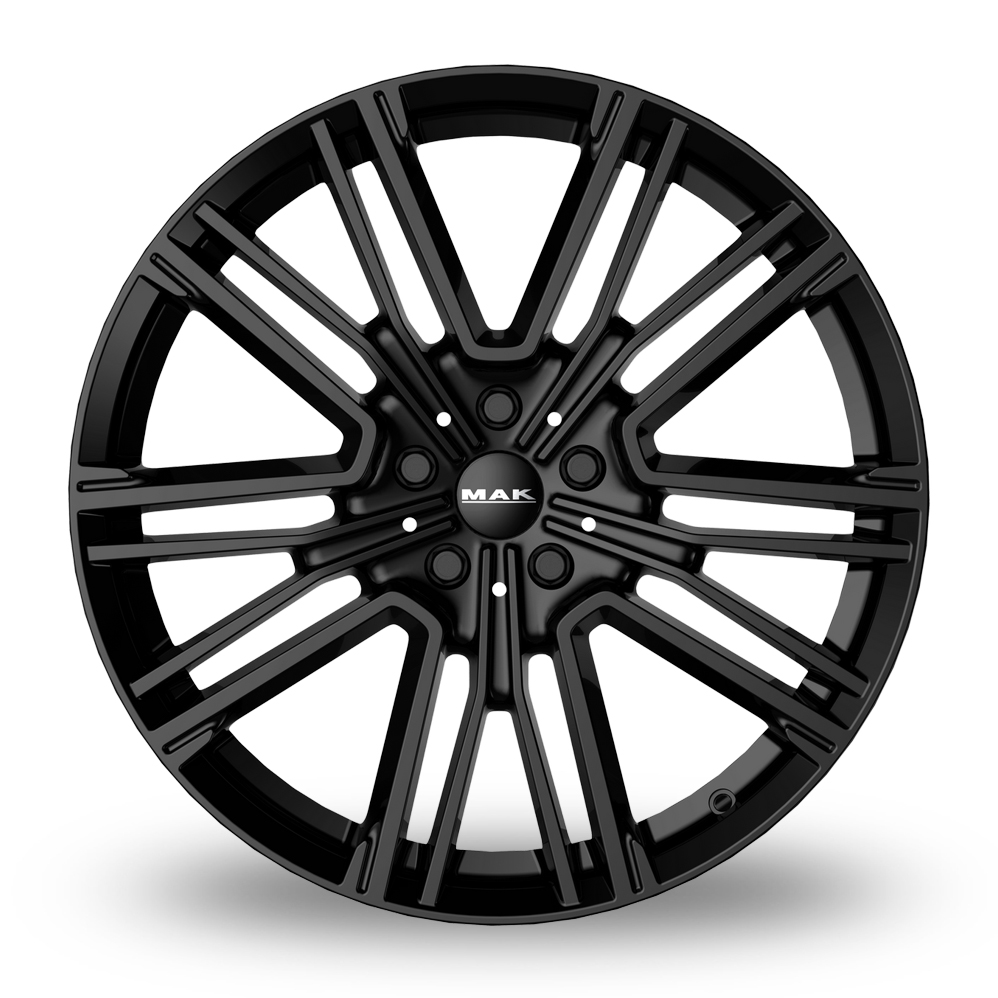 20" MAK Kult Gloss Black Alloy Wheels