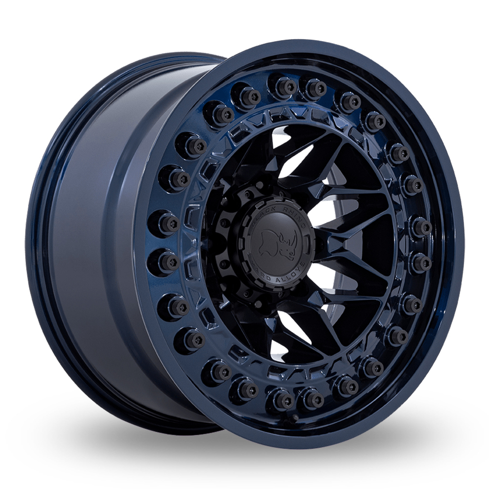 20" Black Rhino Alpha (USA Warehouse) Midnight Blue Alloy Wheels
