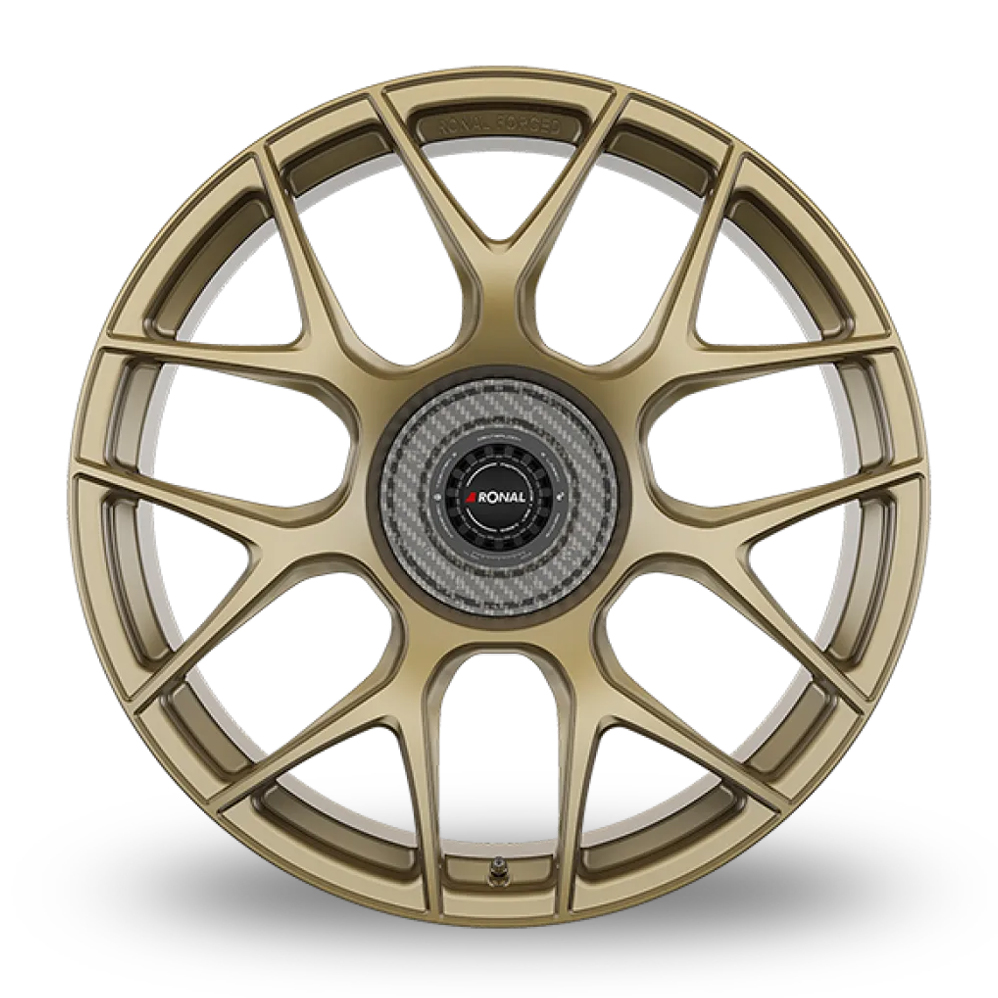 20" Ronal RF1 REV-CRB Matt Bronze Alloy Wheels