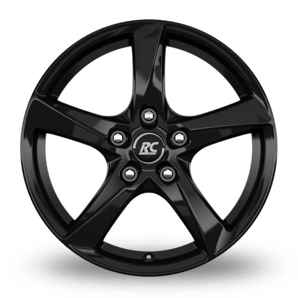 17" RC Design RC30 Gloss Black Alloy Wheels