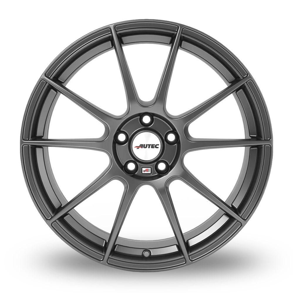 17" Autec Wizard Matt Gunmetal Alloy Wheels