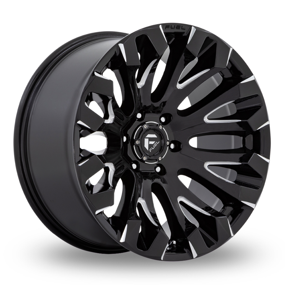Fuel Off-Road D828 Quake (USA Warehouse) Gloss Black Milled Alloy Wheels