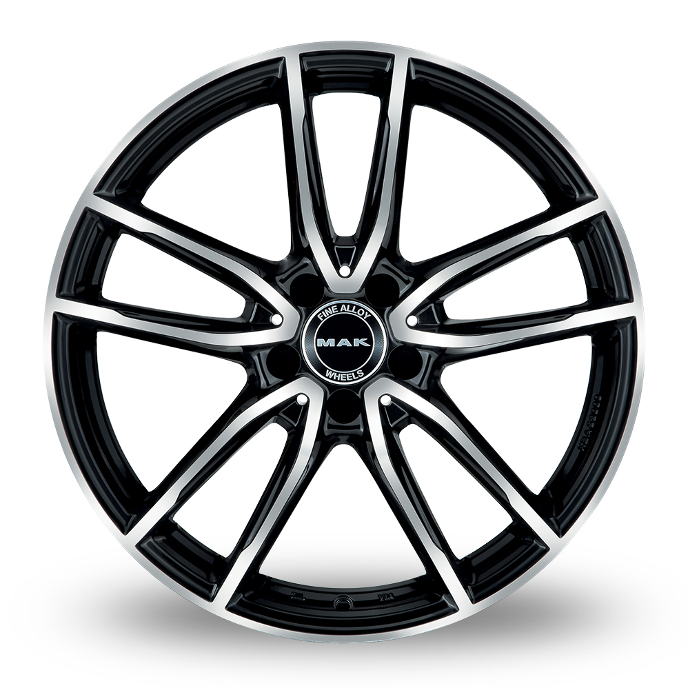 21" MAK EVO Black Mirror Alloy Wheels