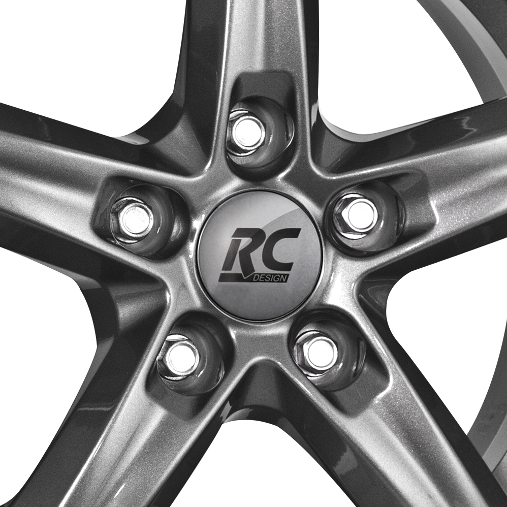 15" RC Design RC24 Titan Metallic Alloy Wheels
