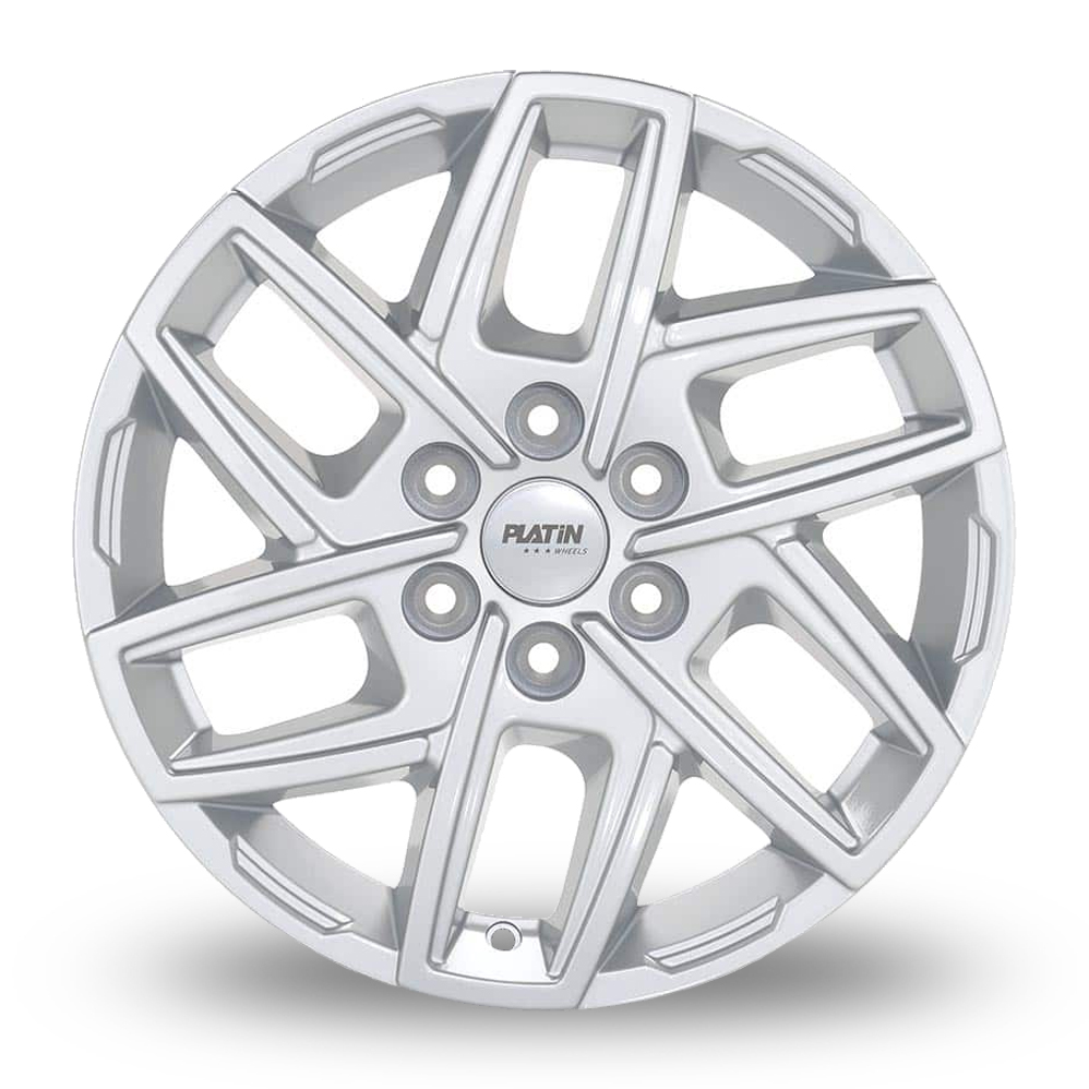 17" Platin P 121 Silver Alloy Wheels