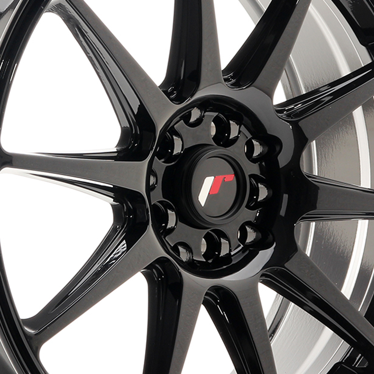 18" Japan Racing JR11 (7.5x18) Gloss Black Alloy Wheels