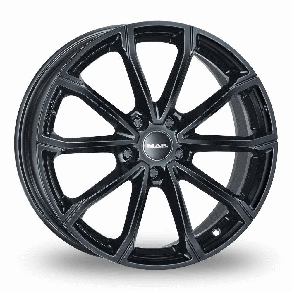 16" MAK Davinci Gloss Black Alloy Wheels