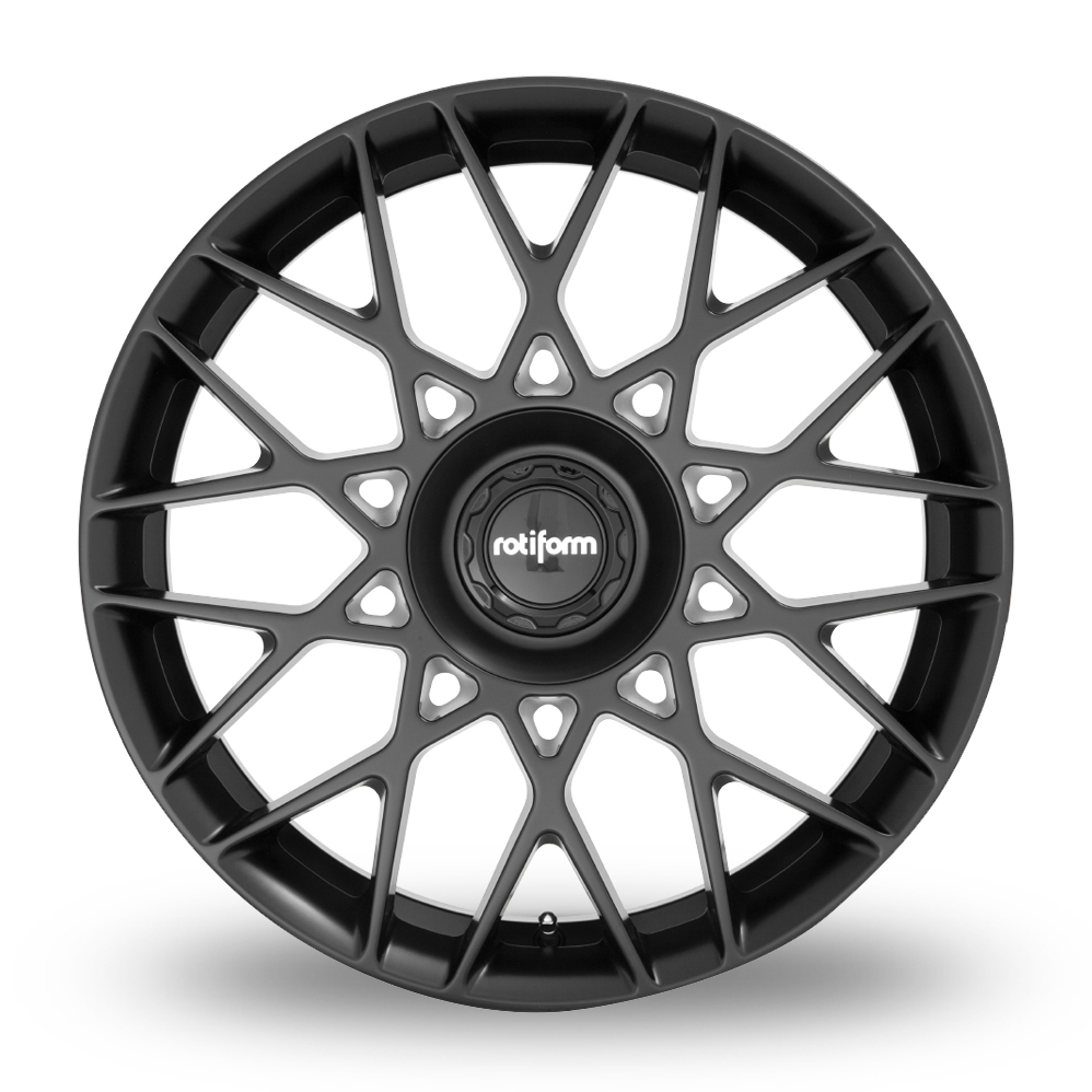 19" Rotiform R165 BLQ-C Matt Black Alloy Wheels