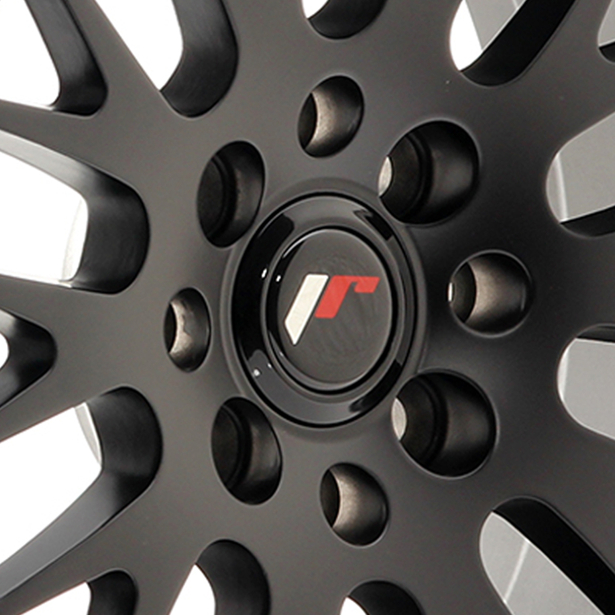 16" Japan Racing JR10 (8x16) Matt Black Machined Lip Alloy Wheels