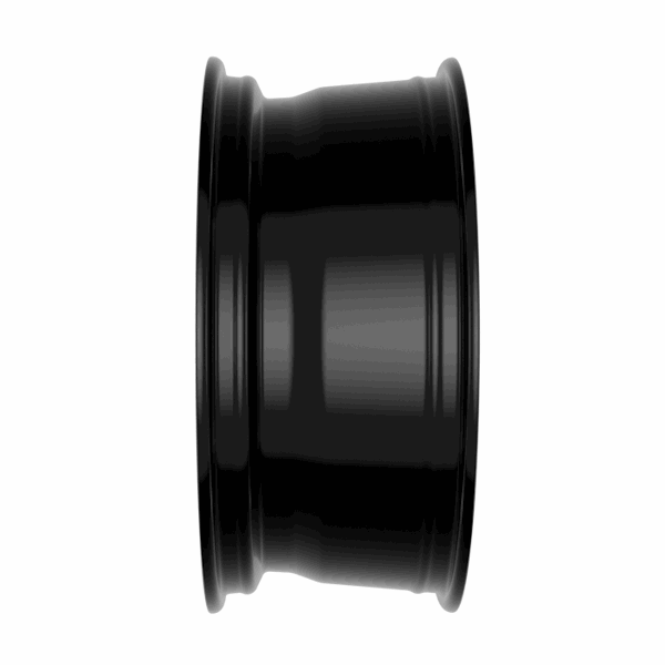 19" Fox Racing FX5 Gloss Black Polished Alloy Wheels