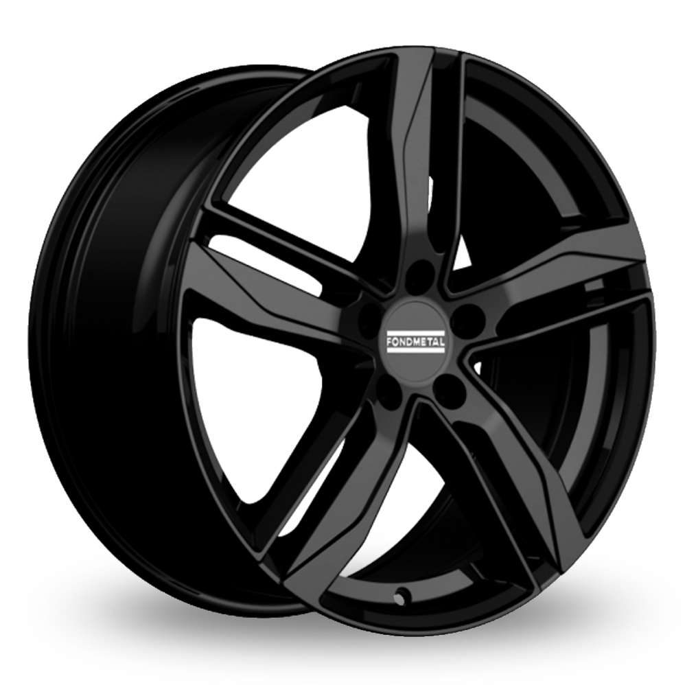Fondmetal Hexis Matt Black Alloy Wheels