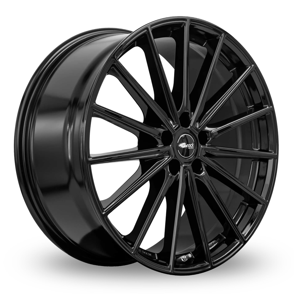 Brock B43 Gloss Black Alloy Wheels