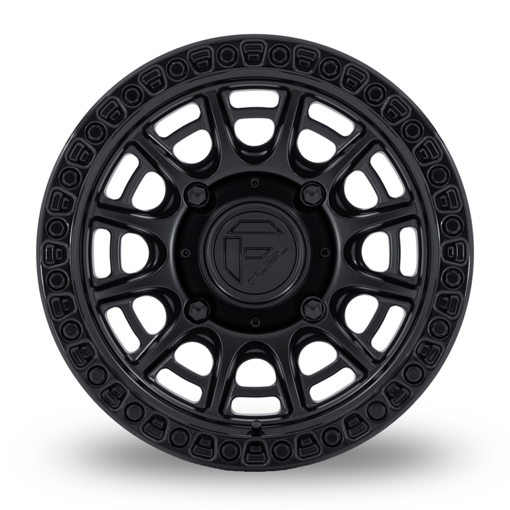 15" Fuel Off-Road FV832 Cycle UTV (USA Warehouse) Matt Black Gloss Black Rim Alloy Wheels