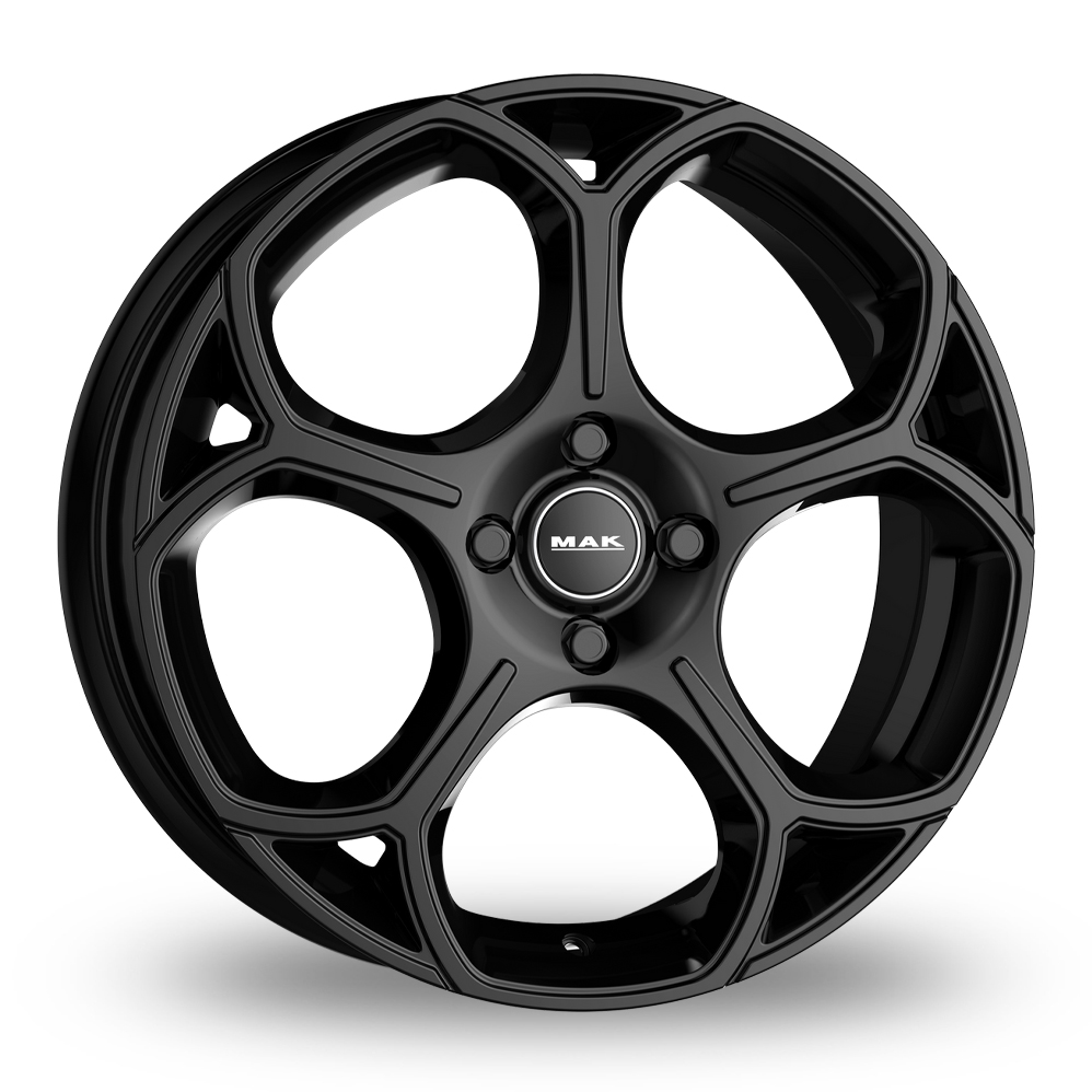 MAK Monza Gloss Black Alloy Wheels