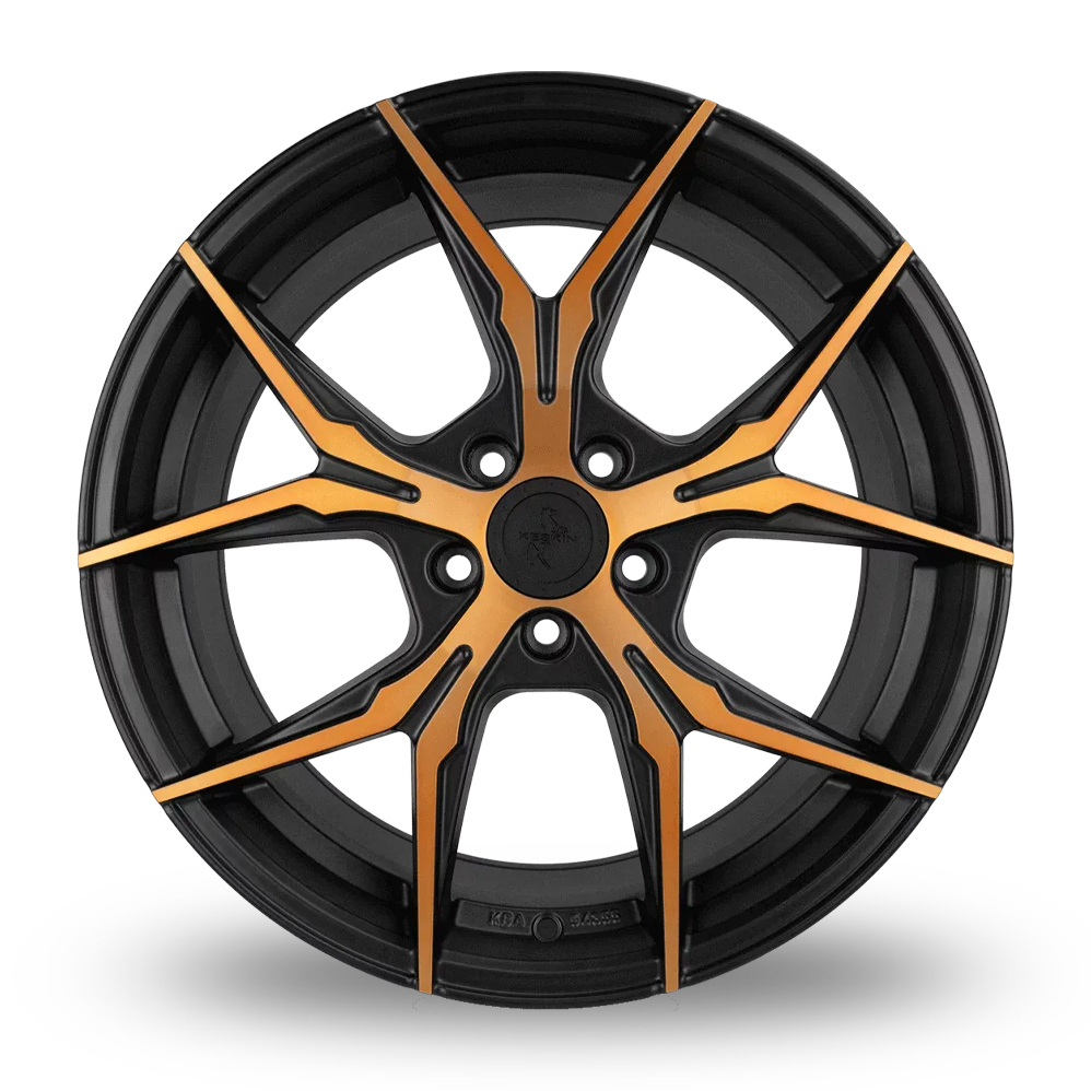 19" Keskin Tuning KT19N Matt Black Copper Alloy Wheels