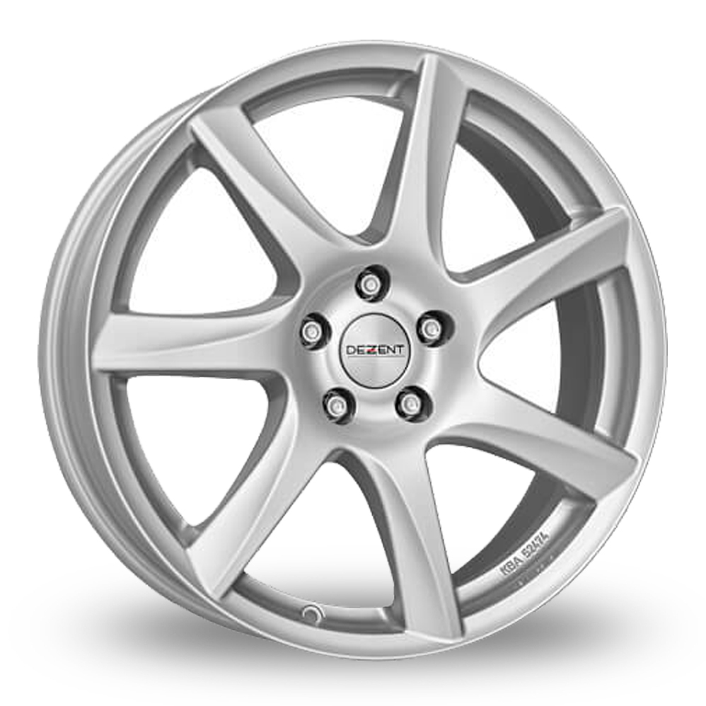 17 Inch Rims Silver Dezent TW Silver 17