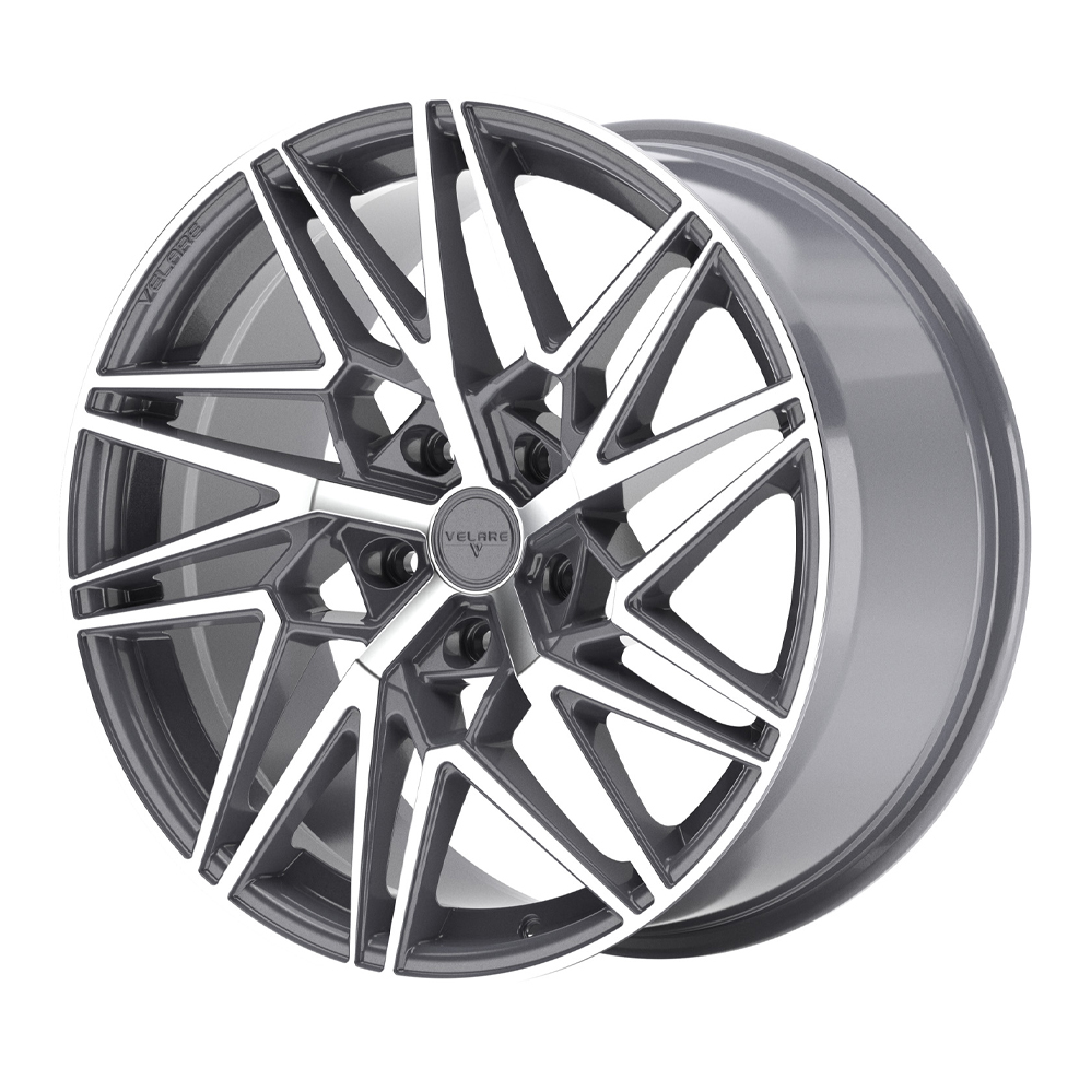 20" Velare VLR06 Platinum Grey Polsihed Alloy Wheels
