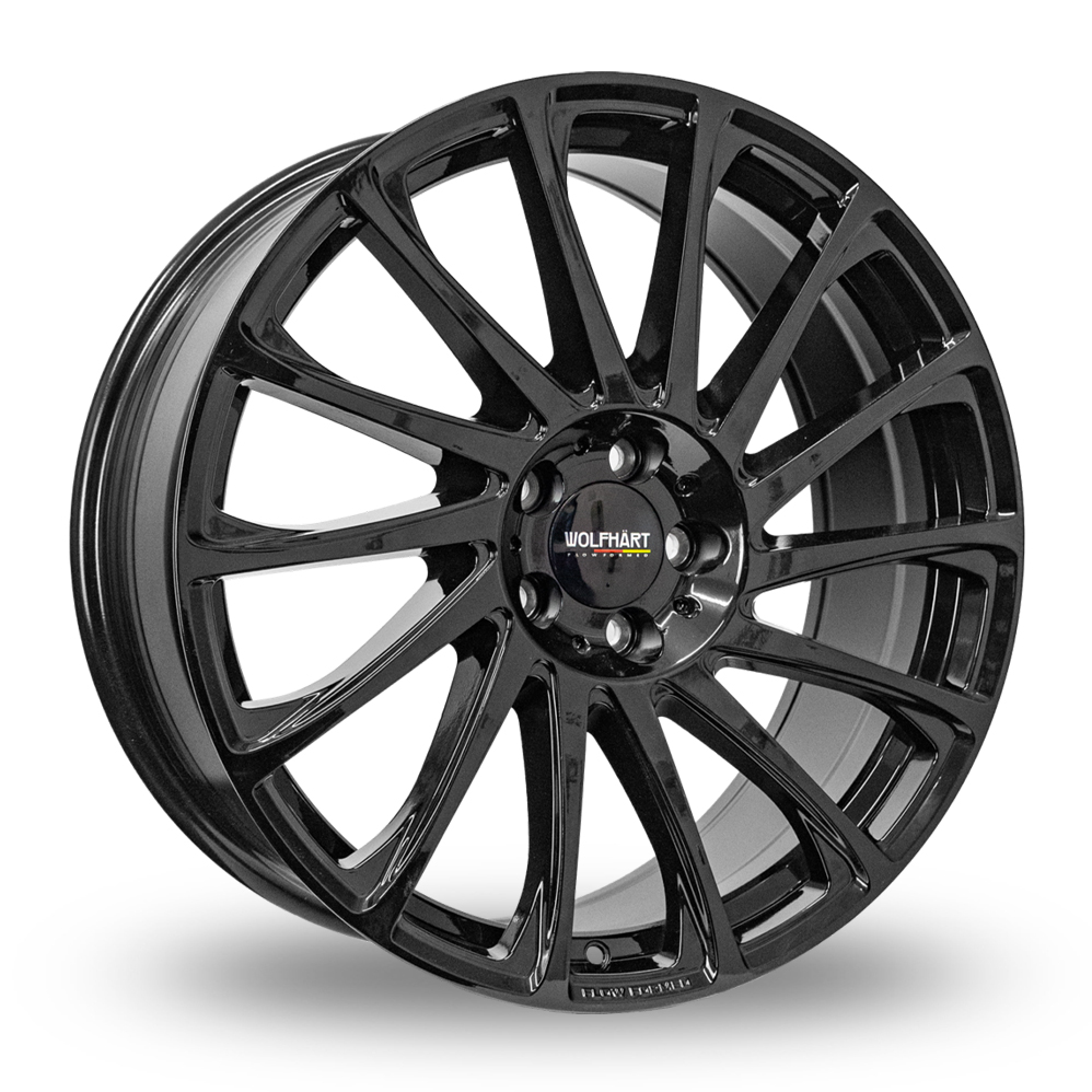 8.5x20 5x112 ET42 Wolfhart Flowformed Aero 2 (Gloss Black) (72.6cb) (765kg Load) (CH) Alloy Wheels