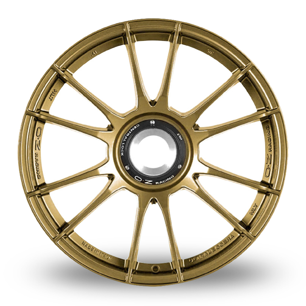 19" OZ Racing Ultraleggera HLT CL Race Gold Alloy Wheels