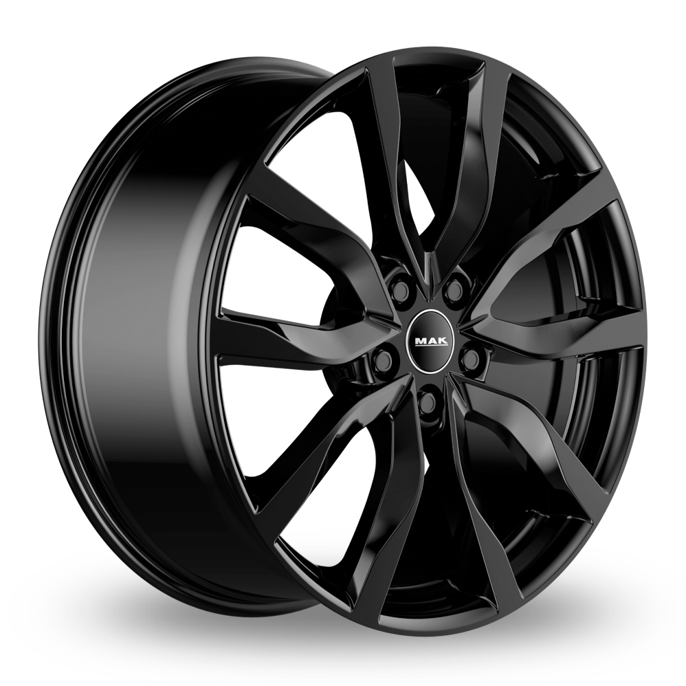 19" MAK Koln Gloss Black Alloy Wheels