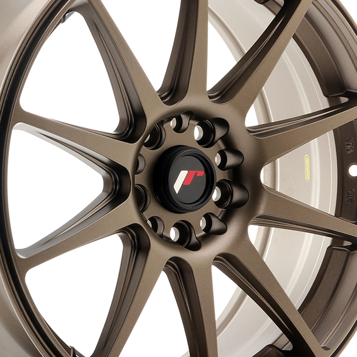 18" Japan Racing JR11 (7.5x18) Matt Bronze Alloy Wheels