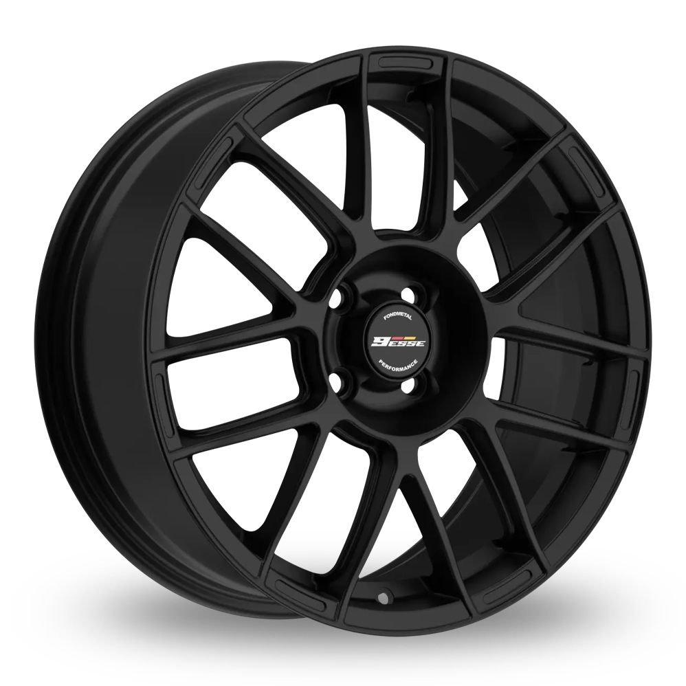Fondmetal 9ESSE Matt Black Alloy Wheels