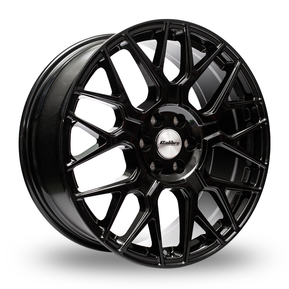 Calibre Spartan Gloss Black Alloy Wheels