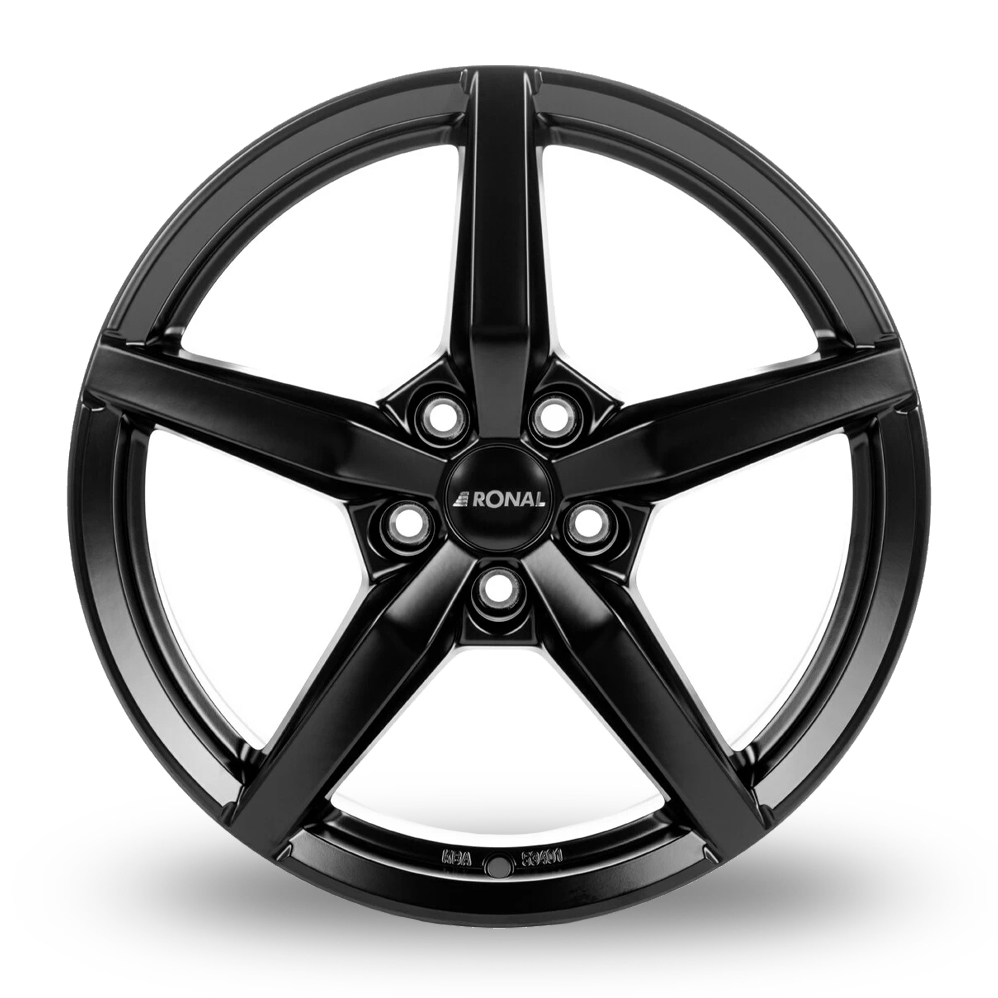 17" Ronal R69 Matt Black Alloy Wheels