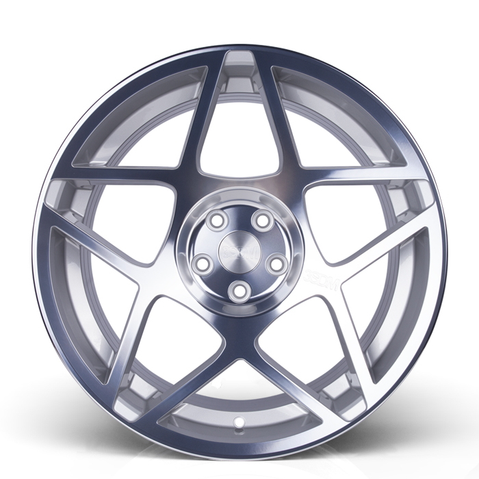 20" 3SDM 0.08 Silver Cut Alloy Wheels