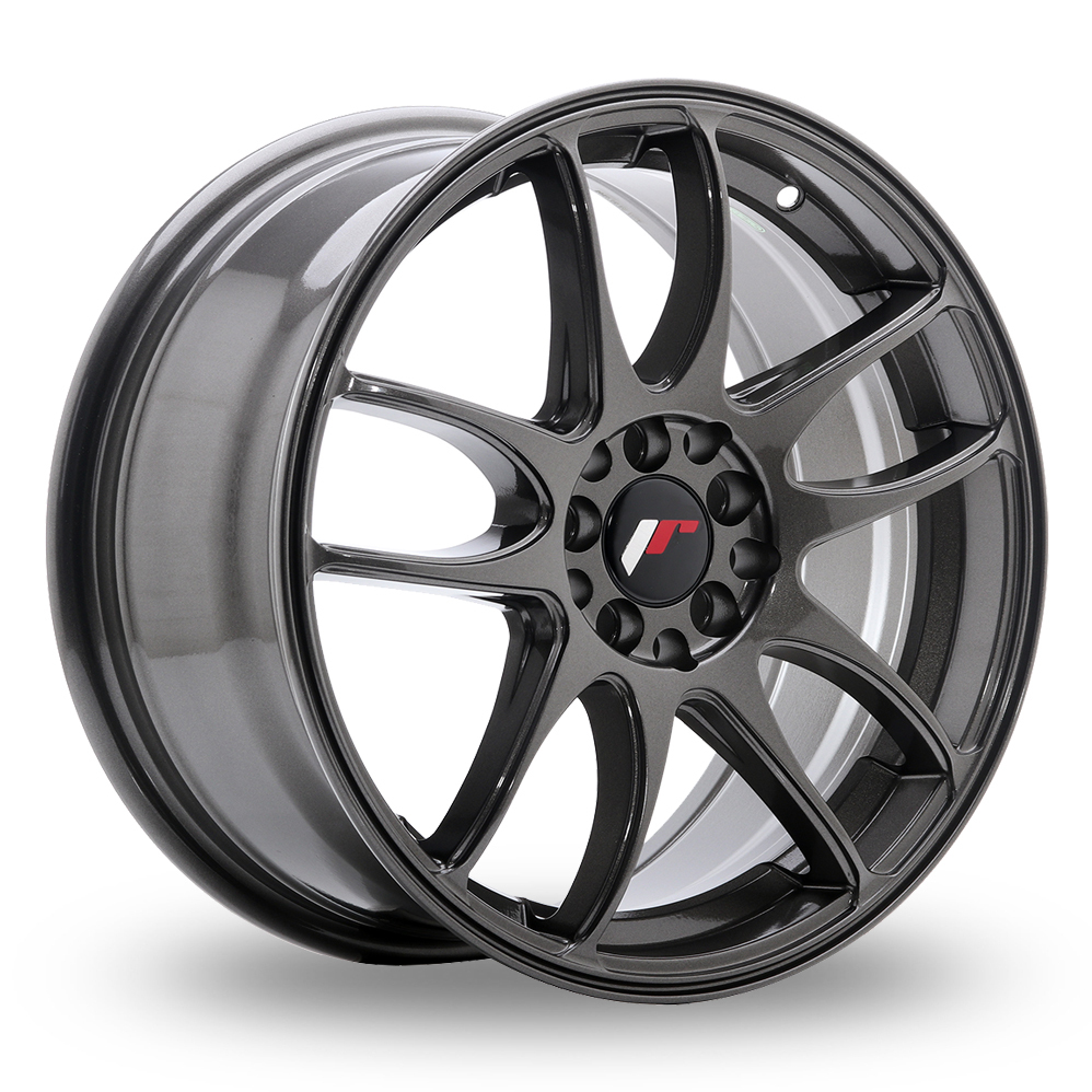 Japan Racing JR29 (8x17) (Custom Fitment) Hyper Grey Alloy Wheels