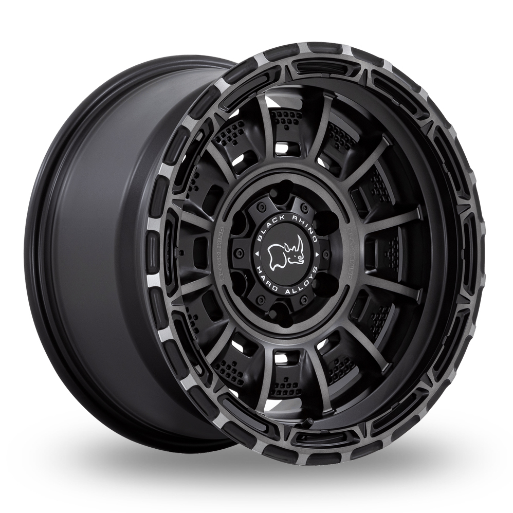 Black Rhino Legion (USA Warehouse) Matt Black Grey Tint Alloy Wheels