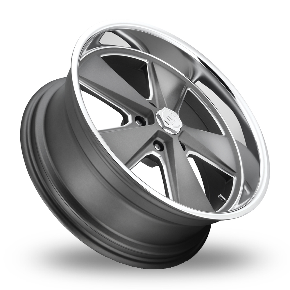 20" US Mags U120 Roadster Matte Gun Metal Machined Alloy Wheels