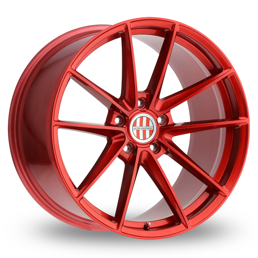 Victor Equipment Zuffen (USA Warehouse) Candy Red Alloy Wheels
