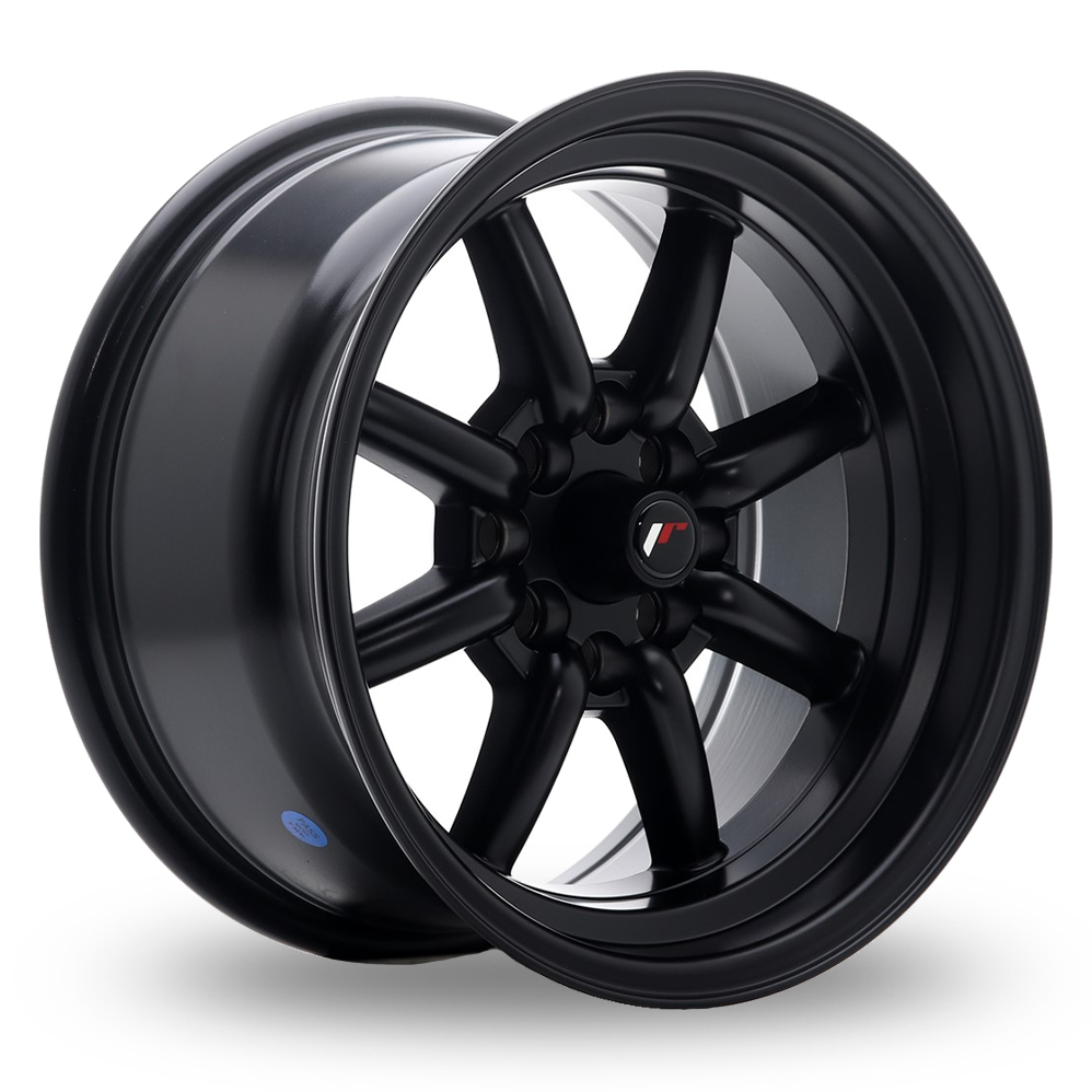 Japan Racing JR19 (8x15) Matt Black Alloy Wheels