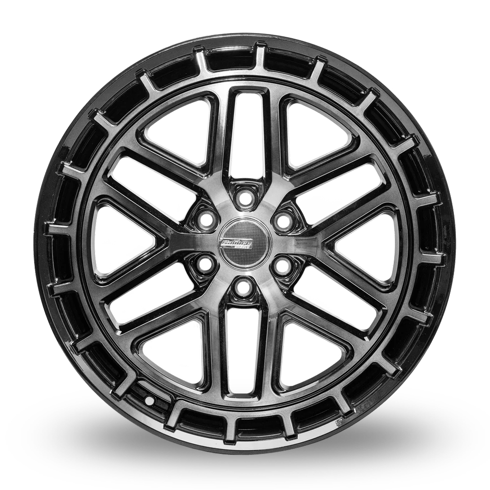 20" Calibre CV3 Black Dark Tint Alloy Wheels