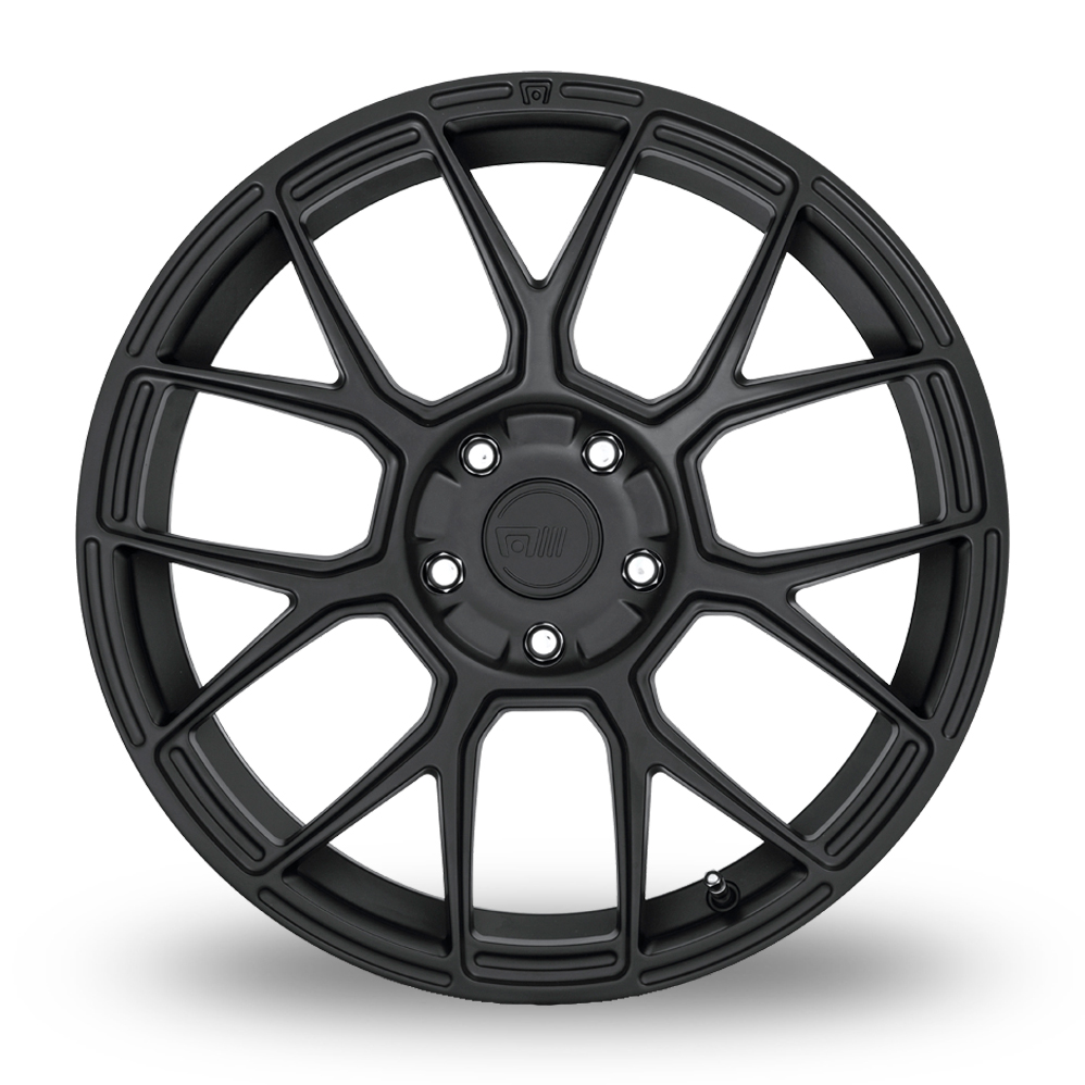 18" Motegi Racing MR147 CM7 Satin Black Alloy Wheels
