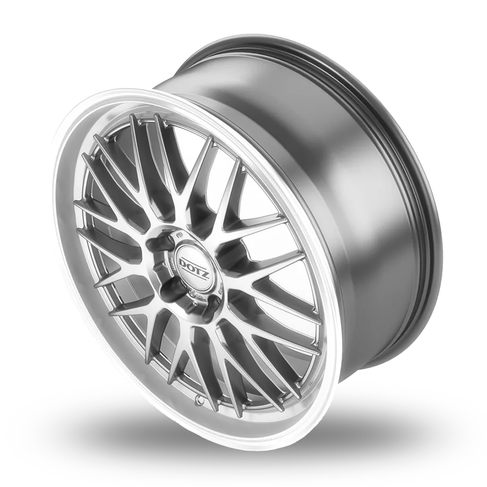 17" Dotz Bilbao Silver Polished Alloy Wheels