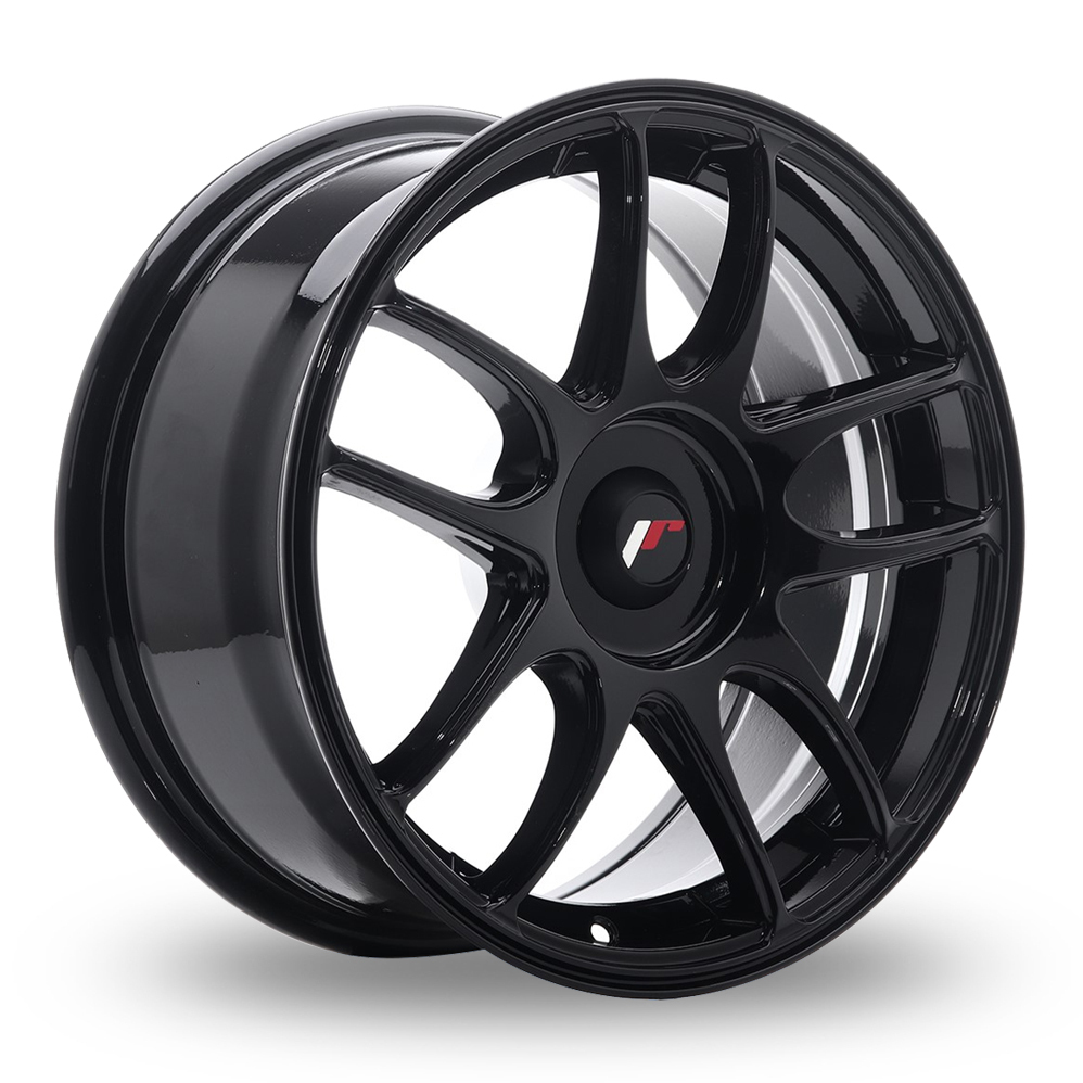 8x17 BLANK ET20-38 Japan Racing JR29 (Gloss Black) (72.6cb) (690kg Load) (Mid Concave) (CN) (Created from Blank) Alloy Wheels