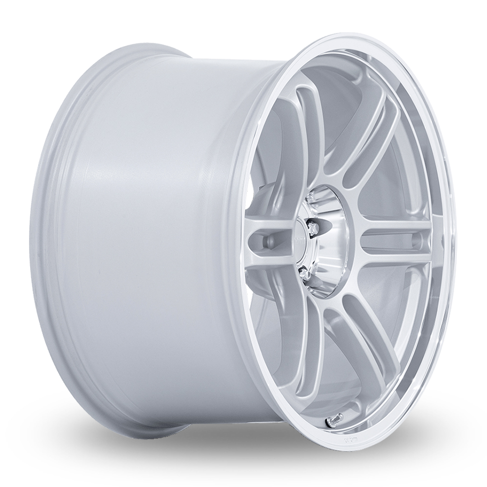 18" Rotiform RC209 RPS Matt Silver With Diamond Cut Lip Alloy Wheels