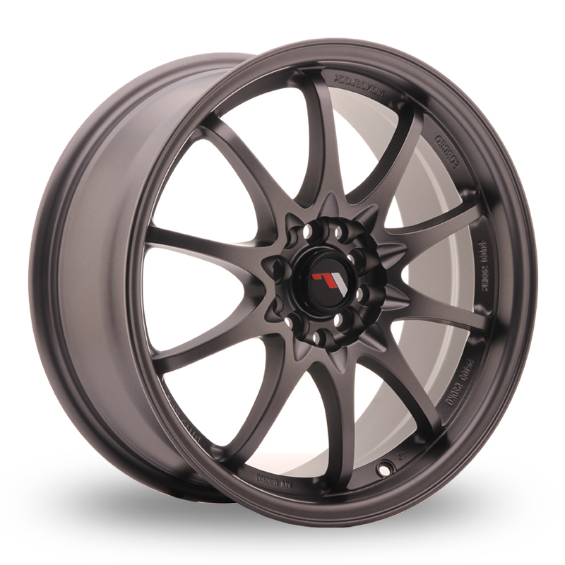 17" Japan Racing JR5 (7x17) Matt Gunmetal Alloy Wheels