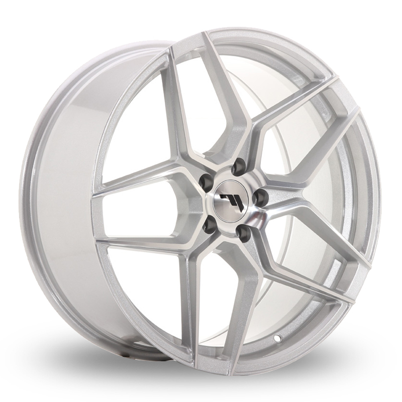 Japan Racing JR34 (10.5x20) (Custom Fitment) Silver Machined Face Alloy Wheels