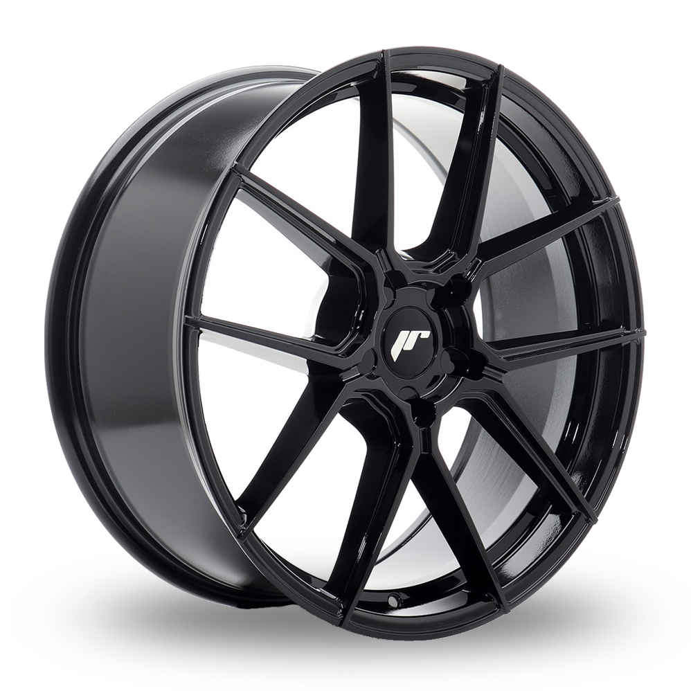Japan Racing JR30 (8.5x19) (Custom Fitment) Gloss Black Alloy Wheels
