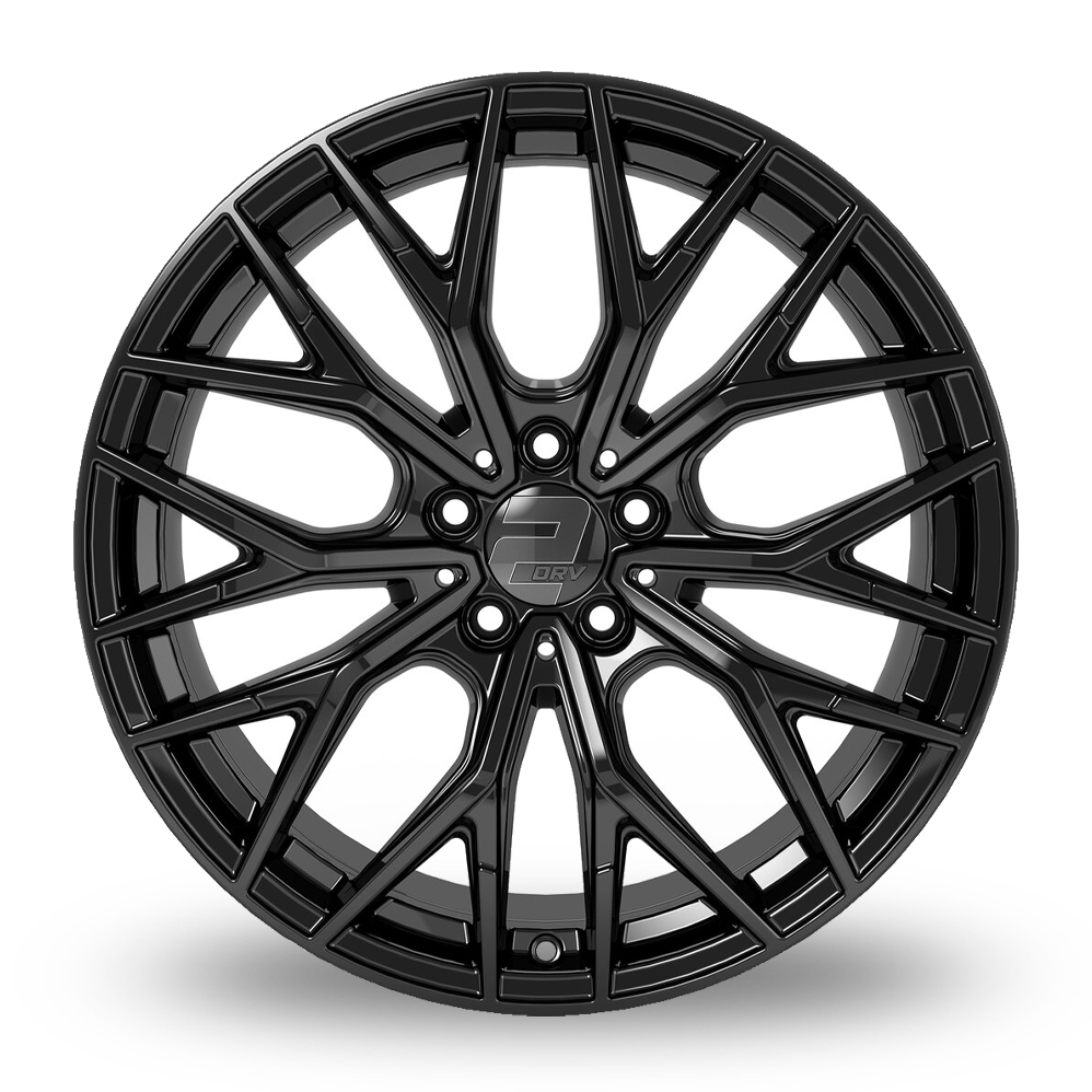 18" 2DRV WH37 Gloss Black Alloy Wheels