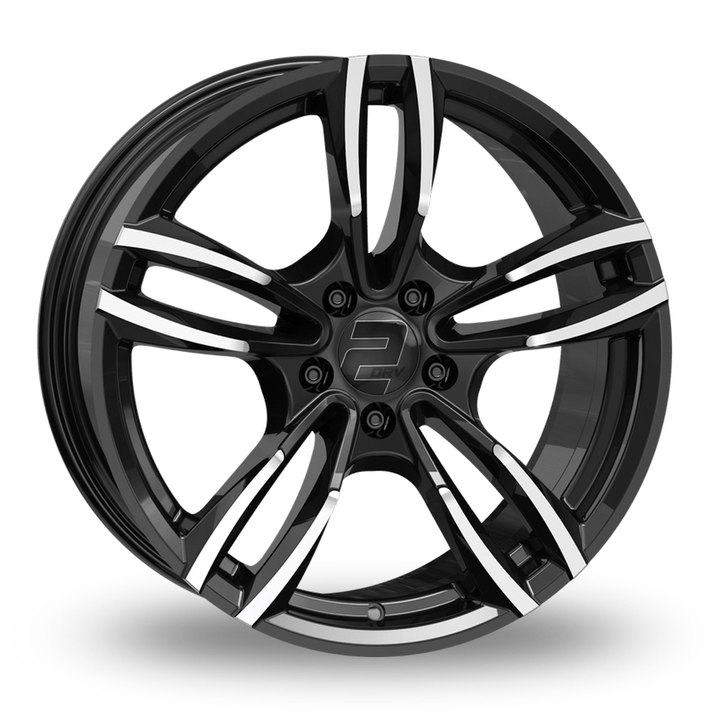 2DRV WH29 Black Machined Alloy Wheels