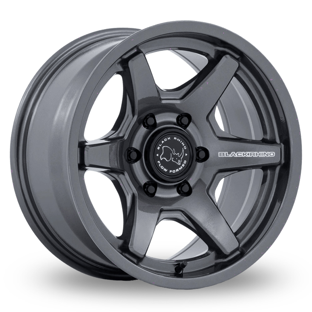 Black Rhino BR035 Kuma (USA Warehouse) Gloss Gunmetal Alloy Wheels