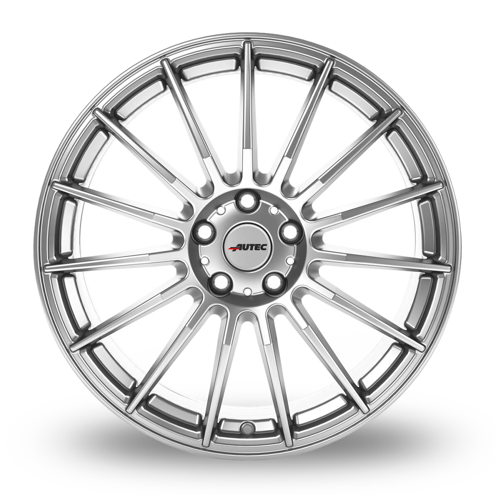 17" Autec Lamera Hyper Silver Alloy Wheels
