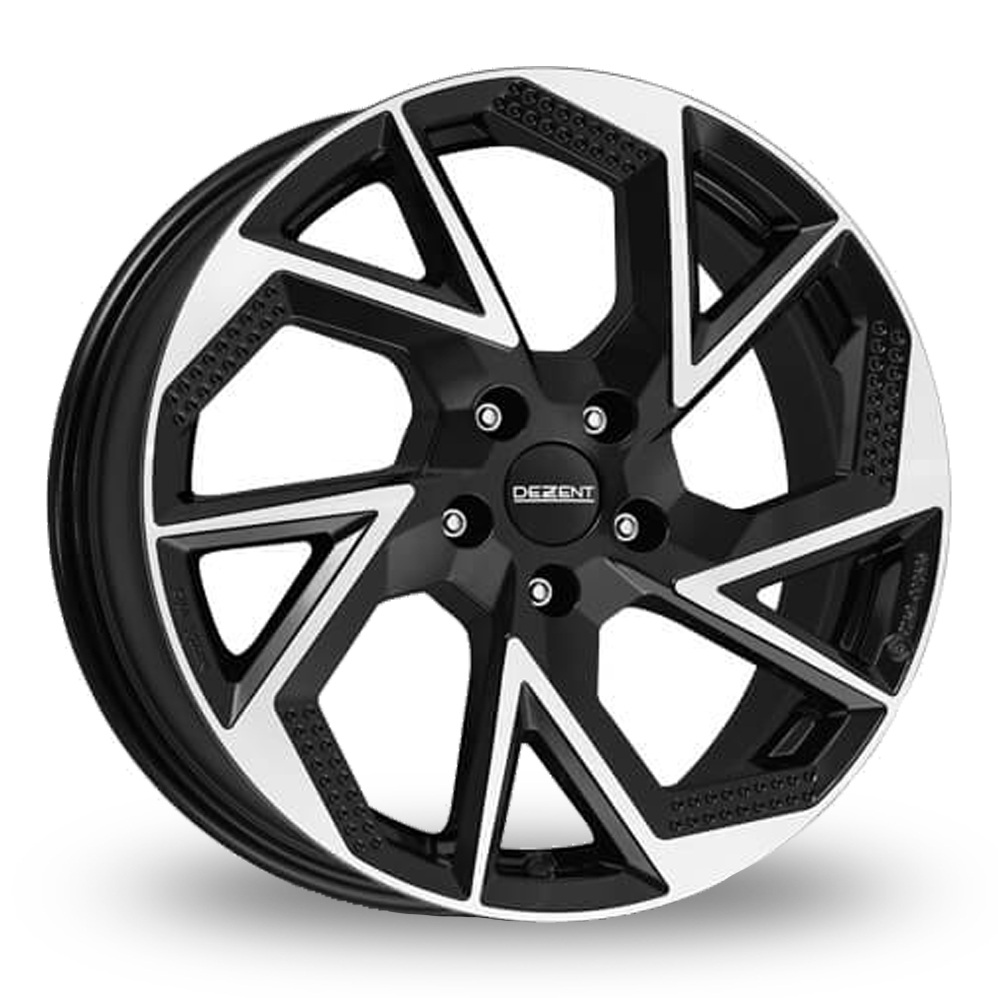 Dezent AP Dark Black Polished Alloy Wheels